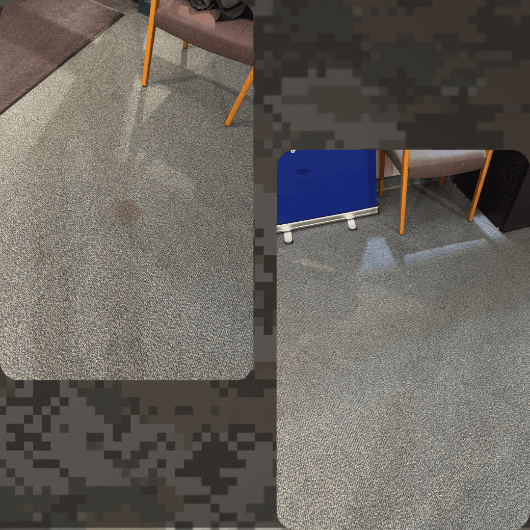 Commercial cleaning — client facility near the NJ border. — Easton, PA. Patriotic Office Cleaning.